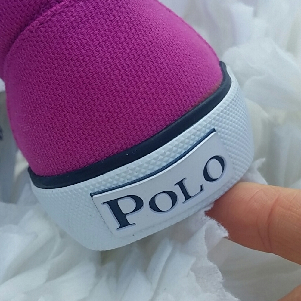Polo Ralph Lauren Pink Slip-on Boat Shoes 10 ☀️⛵️ - Picture 2 of 6